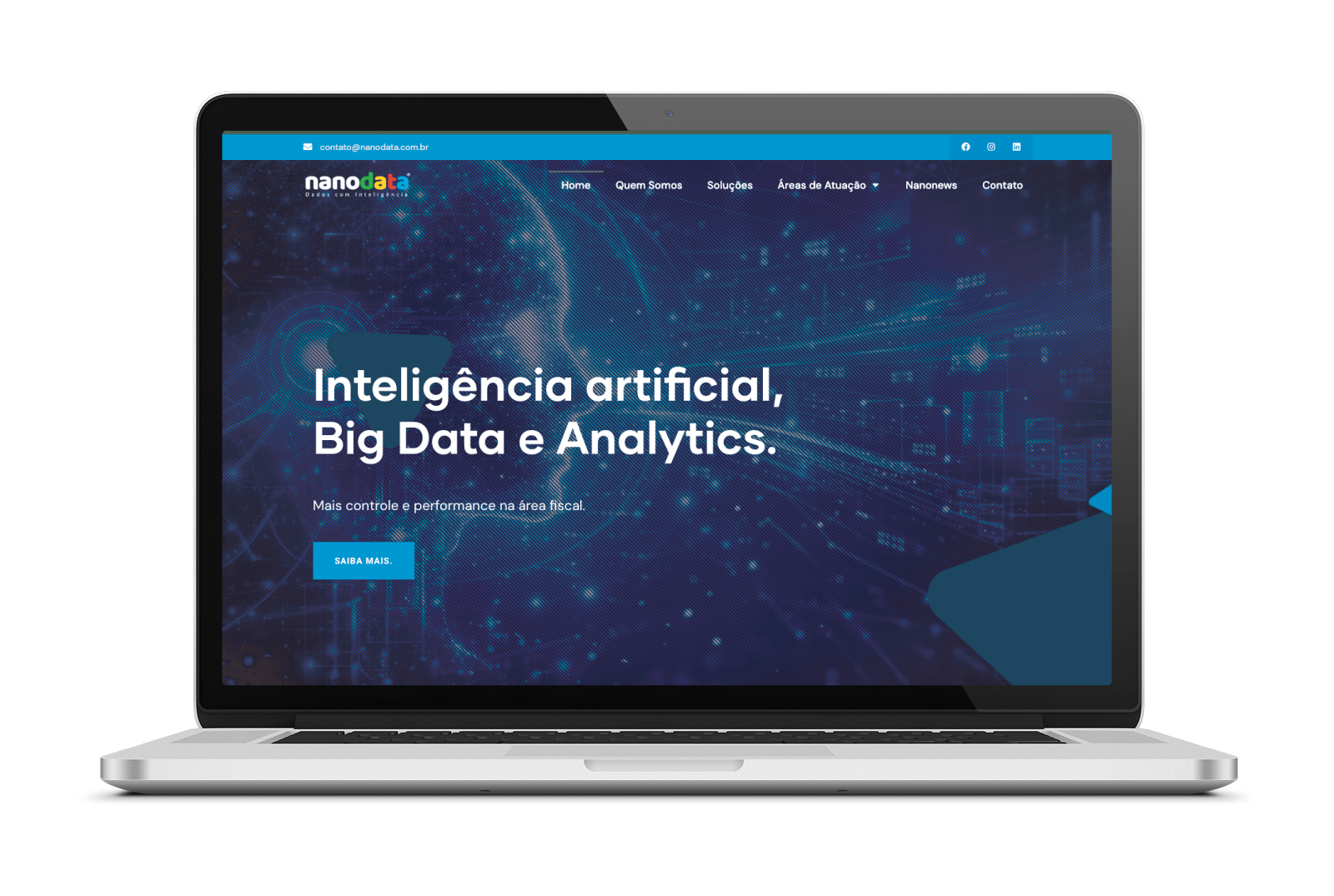 Nanodata — projeto da Vile Design